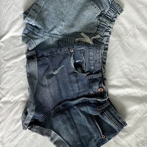 Pair of denim shorts (size 28)